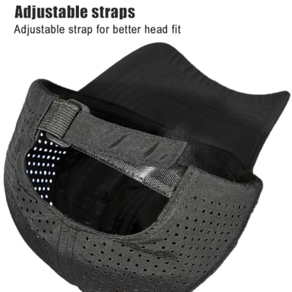 Quick Dry Baseball Cap Adjustable Mesh Breathable… - image 7